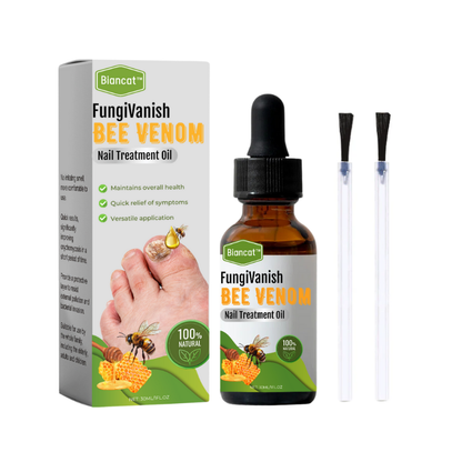 Huile de soin pour les ongles au venin d'abeille