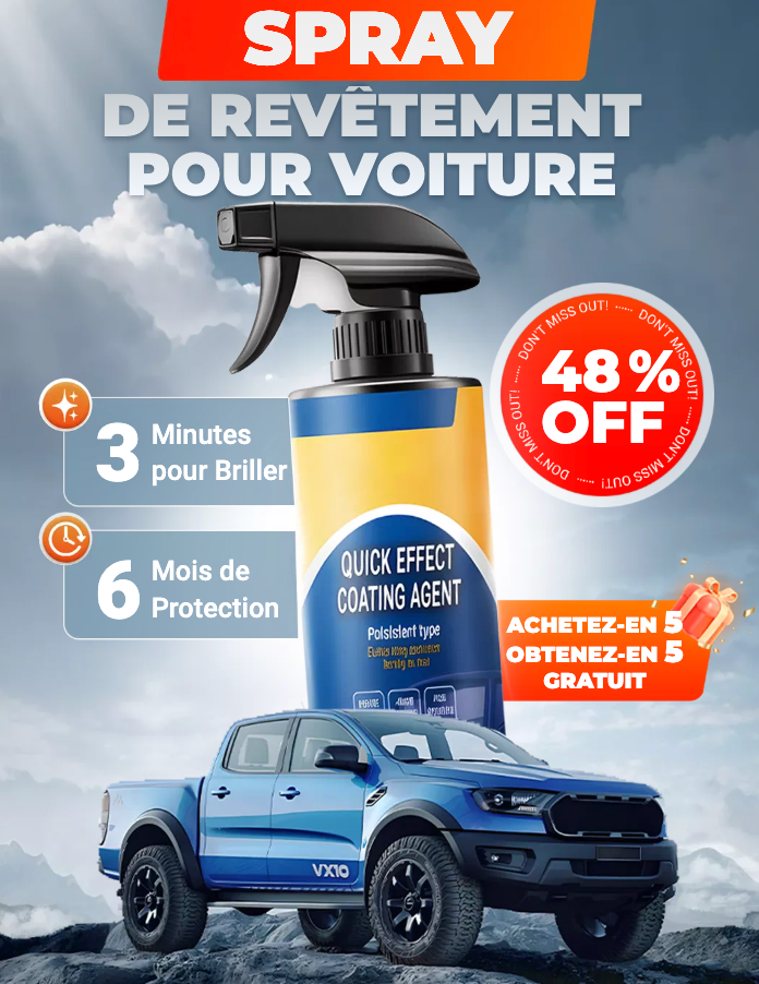 Spray de revêtement pour voiture