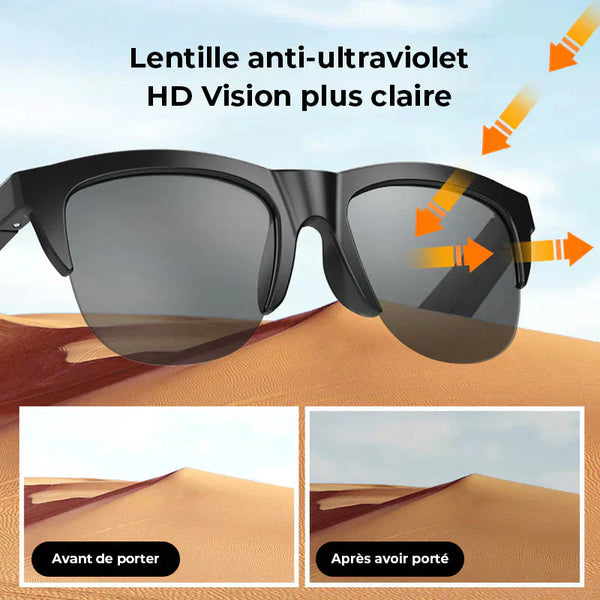 Lunettes Révolutionnaires Connectées ! 🎧💫 | -47% REMISE |
